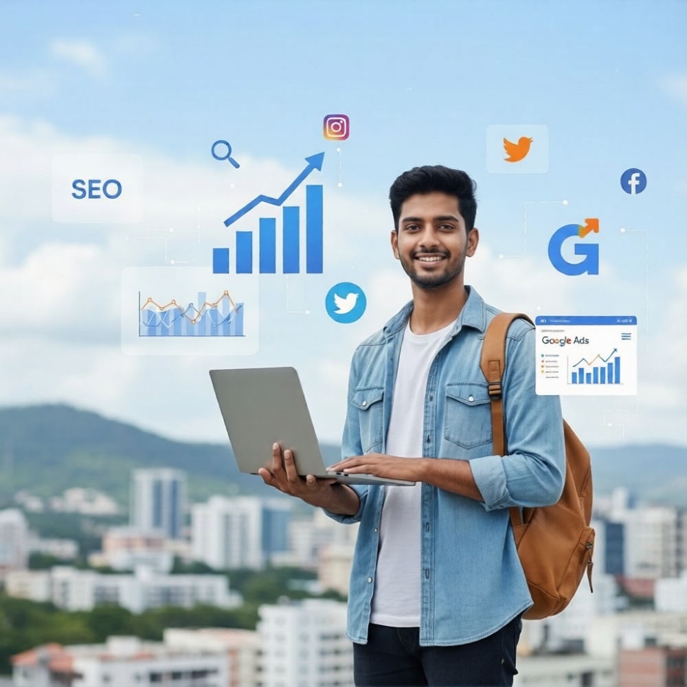 Digital Marketing Internship Training - Learn from Industry Experts in Coimbatore