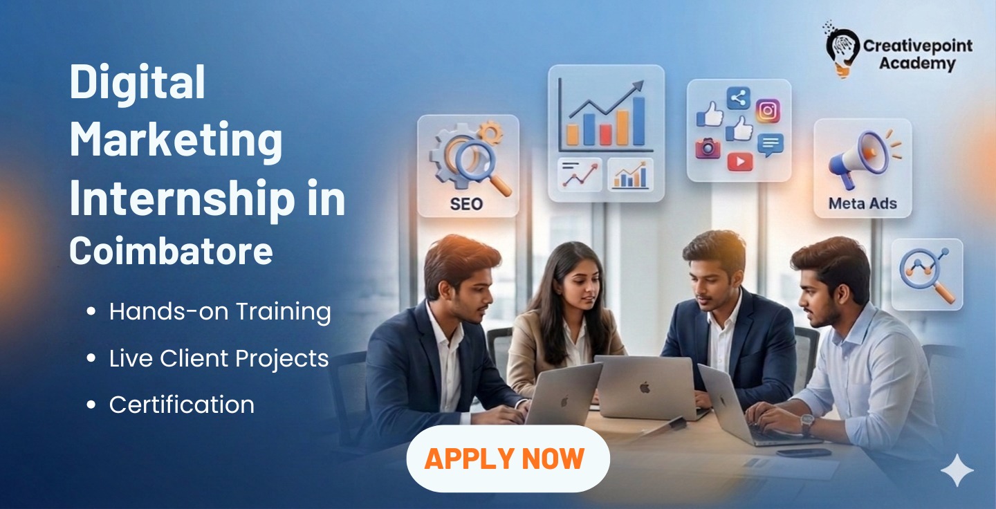 Best Digital Marketing Internship in Coimbatore: Apply Today